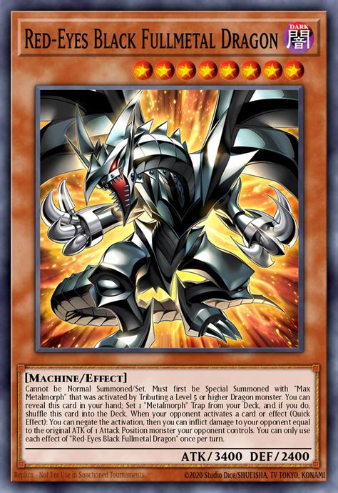 Red-Eyes Black Fullmetal Dragon - Yu-Gi-Oh! Card Database - YGOPRODeck