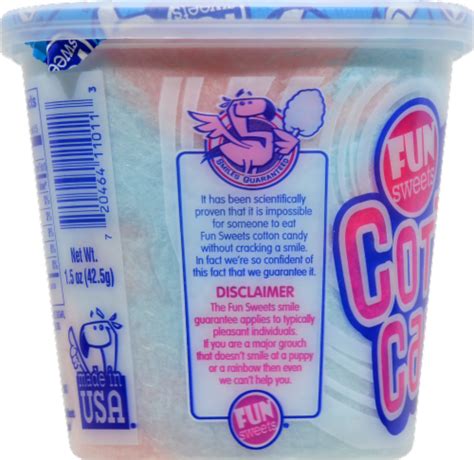 Fun Sweets Classic Cotton Candy 15 Oz Frys Food Stores