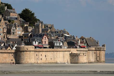 Mont Saint Michel in Normandy Editorial Photography - Image of mont ...