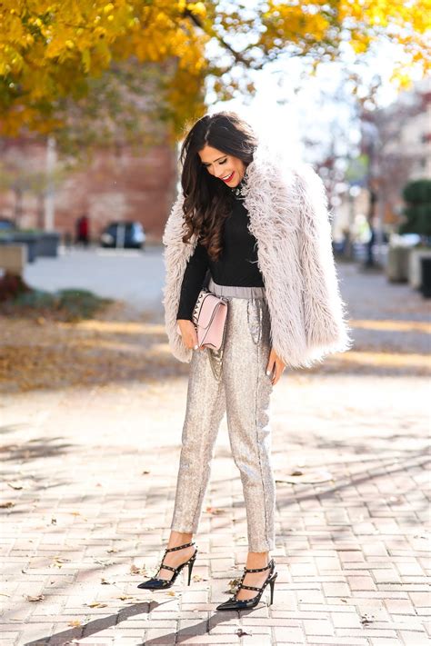 How To Style Sequin Pants For The Holidays The Sweetest Thing