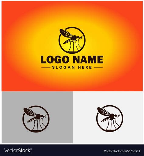 Gnat logo art icon graphics for business brand Vector Image