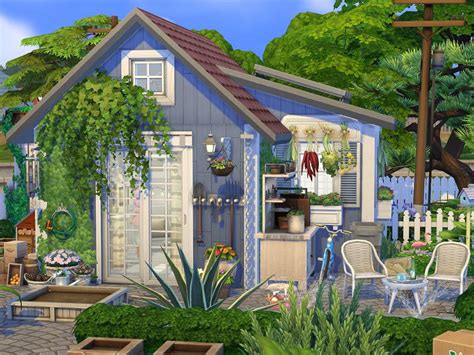 Flubs79 S The Sims 4 Cute Garden Shed No CC