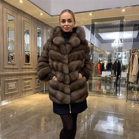 Купить шубу в Москве on Instagram: “Шуба из русского соболя от ...