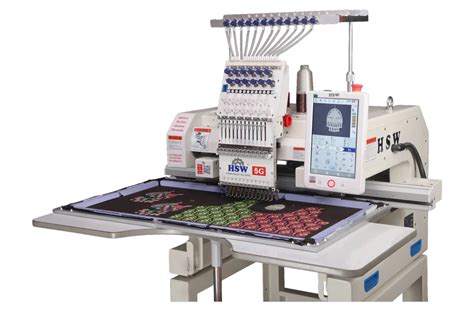 Hsw Model G Single Head Needle Computerized Embroidery Machine