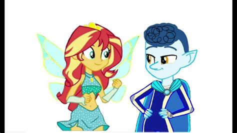 Ian Lightfoot And Sunset Shimmer As Bloom And Sky Youtube