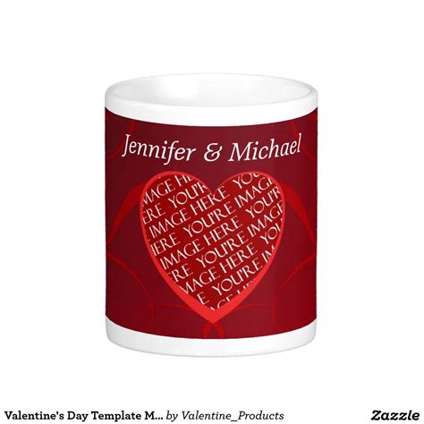 Valentine's Day Template Mug | Valentines, Valentines day, Wedding gifts