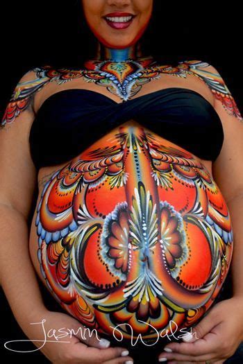 Pregnant Belly Painting Ideas