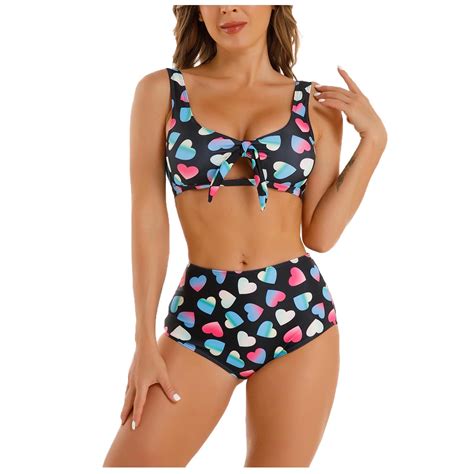 Quyuon Plus Size Bikini Swimsuits For Women Two Piece Plus Size Bathing