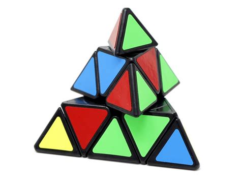 Pyraminx Qiming Qiyi Cubo M Gico Profissional Cuber Brasil