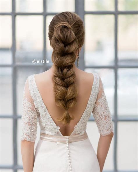 Trendy And Chic Fishtail Wedding Hair Fishtail Braid Wedding