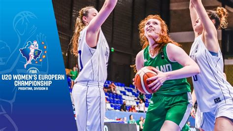 Ireland V Great Britain Full Game FIBA U20 Women S European