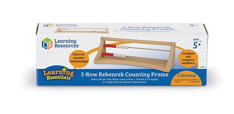 Learning Resources 2 Row Rekenrek Counting Frame TopToy