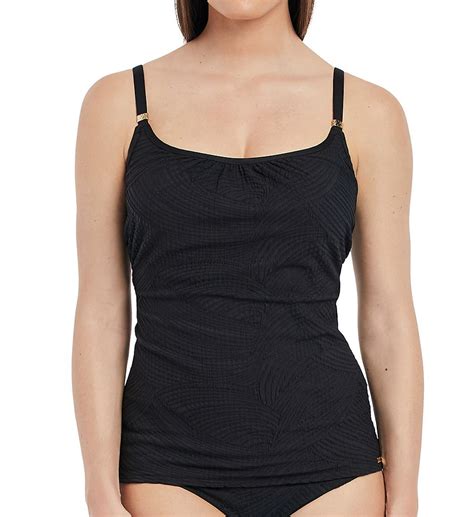 Racks Off Price Fantasie Black Ottawa Underwire Tankini Swim Top Us