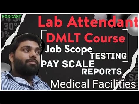 Podcast Lab Attendant Pay Scale Dmlt Courses Labrador Medical