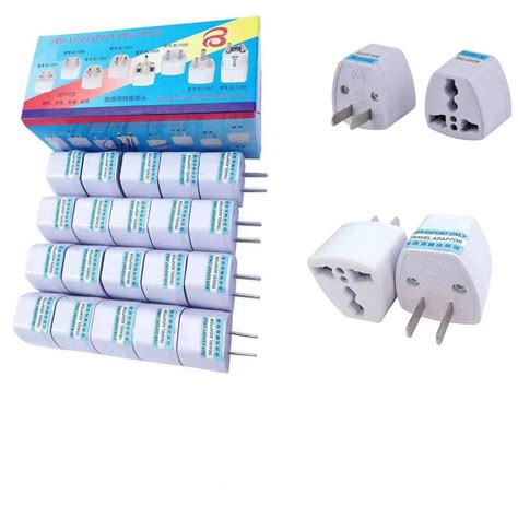 Universal Ac Travel Power Plug Conversion Adaptor Three Holes 220v Shopee Philippines