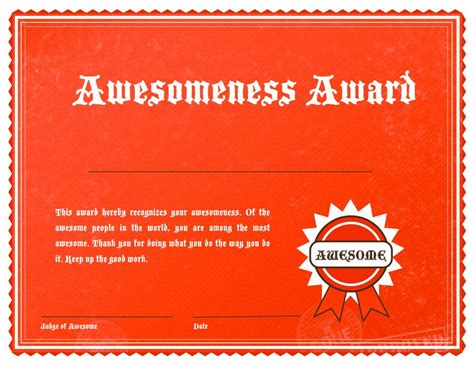 Free Printable Funny Certificate Templates Mandegar Intended For Free