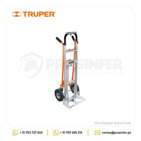 Carreta Convertible De Aluminio En Truper En Per Prosinfer