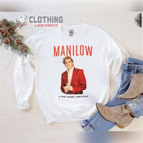 Barry Manilow Christmas Hits 2023 Sweatshirt, Manilow Tour 2023 Tickets ...