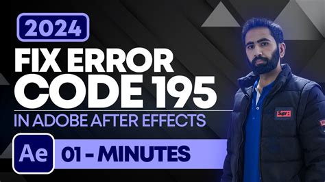 How To Fix Error Code Adobe After Effects How To Resolve