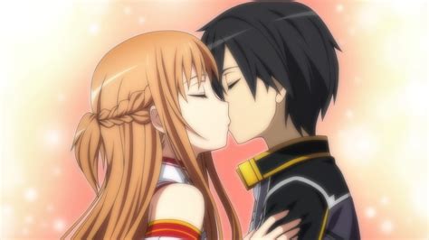 Image Kirito And Asuna Kiss Hf Png Sword Art Online Wiki Fandom