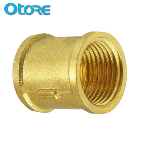 Otore 1 2 Bsp Equal Socket Forged Brass Female Socket Pipe Fitting Buy Forged Brass Fitting