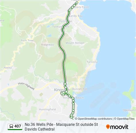 Route Schedules Stops Maps Hobart City Updated