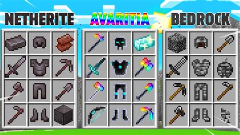 TENHO 33 DE CHANCE DE CONSEGUIR ITENS DE NETHERITE VS AVARITIA VS