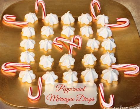 Peppermint Meringue Drops A Simple Recipe That You Will Love