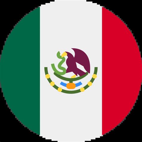 Mexico (Circle Flag) PNG, AI, EPS, CDR, PDF, SVG - IconLogoVector