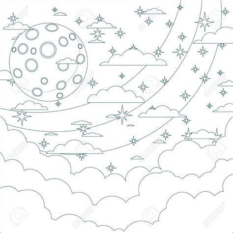 Moon Dreamcatcher Drawing at GetDrawings | Free download