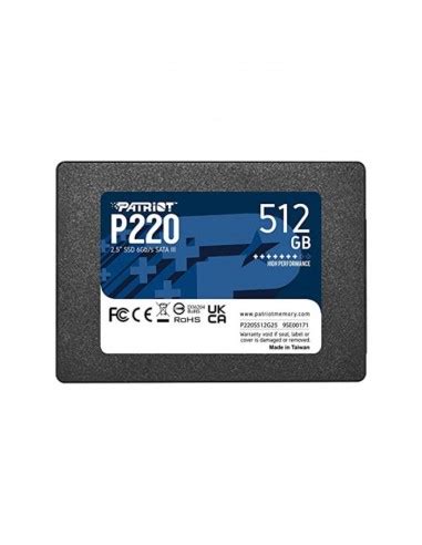 Disque Dur Interne Patriot P Go Ssd Sata Iii