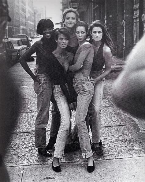 Naomi Campbell Linda Evangelista Tatjana Patitz Christy Turlington