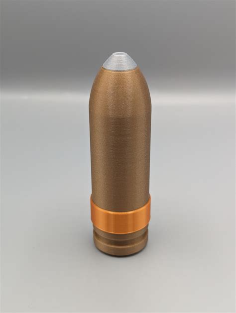 3d Printed Replica 2 Pounder Artillery Shell — Abels 3d Design Custom