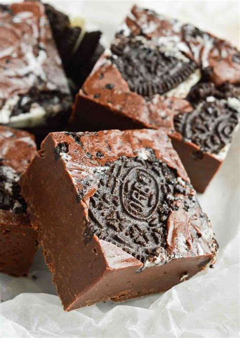 Super Easy Oreo Microwave Fudge Wonkywonderful