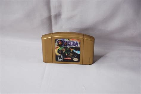 The Legend Of Zelda Majoras Mask N64 Gold Collectors Edition