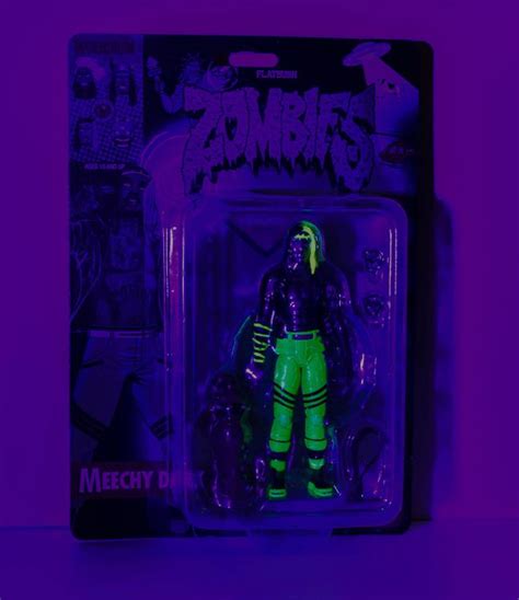 Flatbush Zombies Figbiz Meechy Darko Neon Ultraviolet Ver Limited