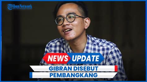 3 Gibran Beri Jawaban Disebut Pembangkang Oleh Pdip Youtube