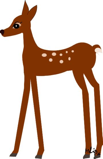 Baby deer free doe silhouette clipart collection - WikiClipArt