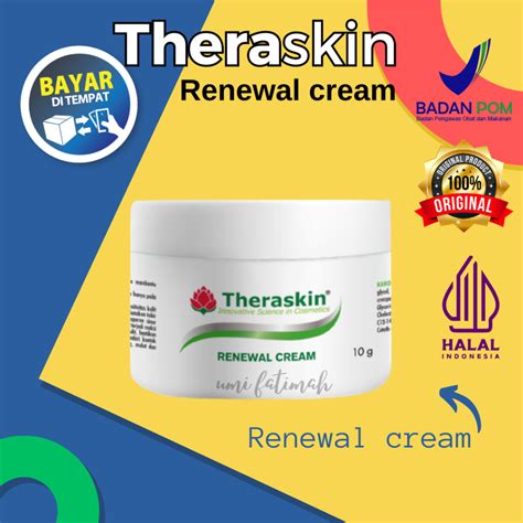 Jual RENEWAL CREAM Cream Malam Acne White Original Theraskin Shopee