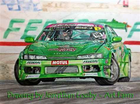 Drift Car Drawing at PaintingValley.com | Explore collection of Drift Car Drawing