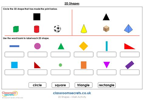 Year 1 2d Shapes Lesson Classroom Secrets Classroom Secrets