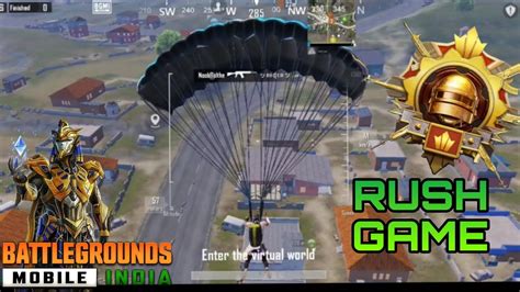 Solo V Squad Rush Gameplay Battle Grounds Mobile India Bgmi Bgmi