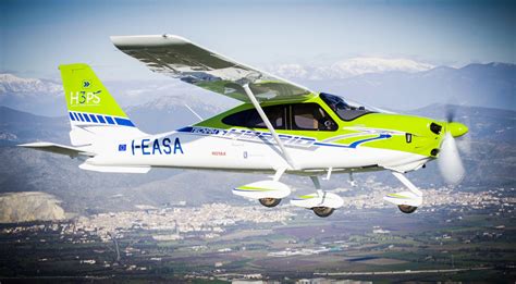 Tecnam P2010 H3ps Hybrid Aircraft Takes To The Skies For The First Time