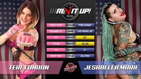 Lingerie Fighting Championship Teri London Vs Jesabella Marie