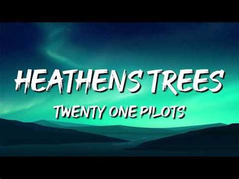 Twenty One Pilots Heathens Trees Lyrics Livestream Version YouTube