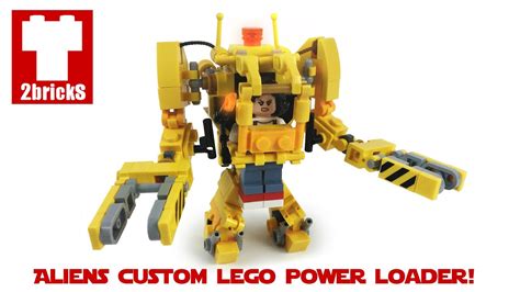 Custom Lego Aliens Power Loader Instructions Available Youtube