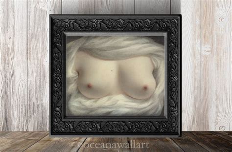 Bosom Print Titties Print Boob Print Erotic Print Erotic Etsy