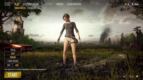 Image Of Woman Camel Toe In Pubg Female Characters In Pubg Have A