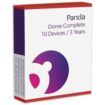 Panda Dome Complete 10 Geräte 3 Jahre Product Key Kaufen auf Ricardo