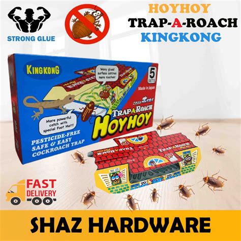 Hoyhoy Cockroach Trap Perangkap Lipas Pest Control King Kong Trap A